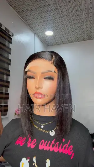 5 by 5 Double Drawn Bob Wig