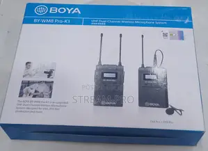 Boya By-wm8 Pro- Uhf Wireless Microphone