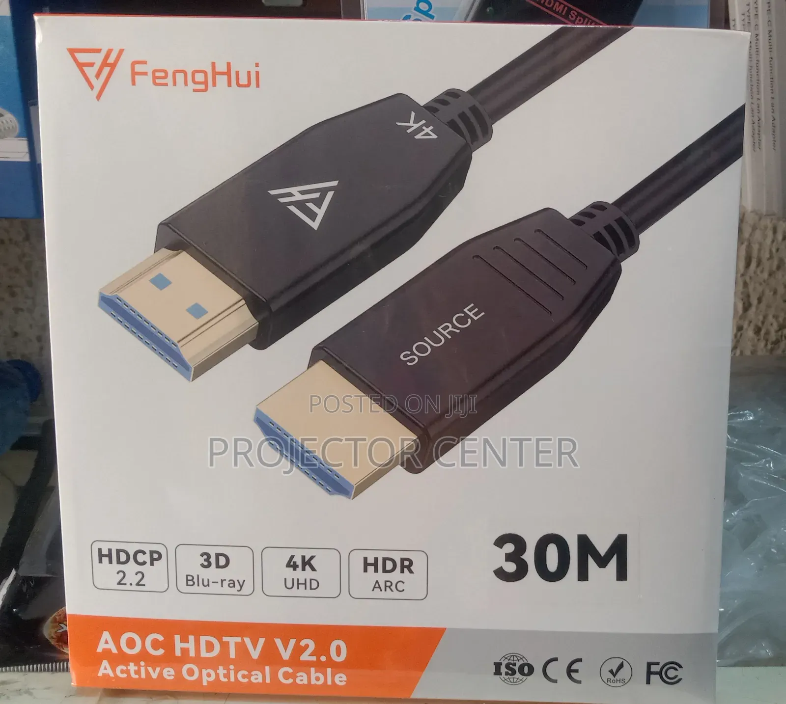 Fenghui 30m Active Optical Fiber Hdmi Cable