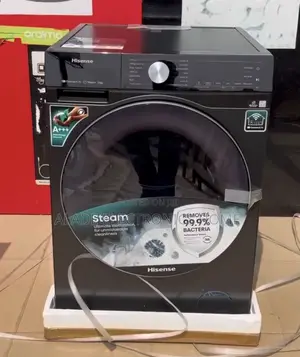 10.5kg Front Load Hisense Inverter Washing Machine. 10yrs Waranty