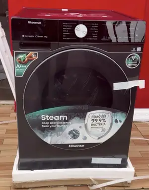 12kg Front Load Hisense Inverter Washing Machine. 10yrs Waranty