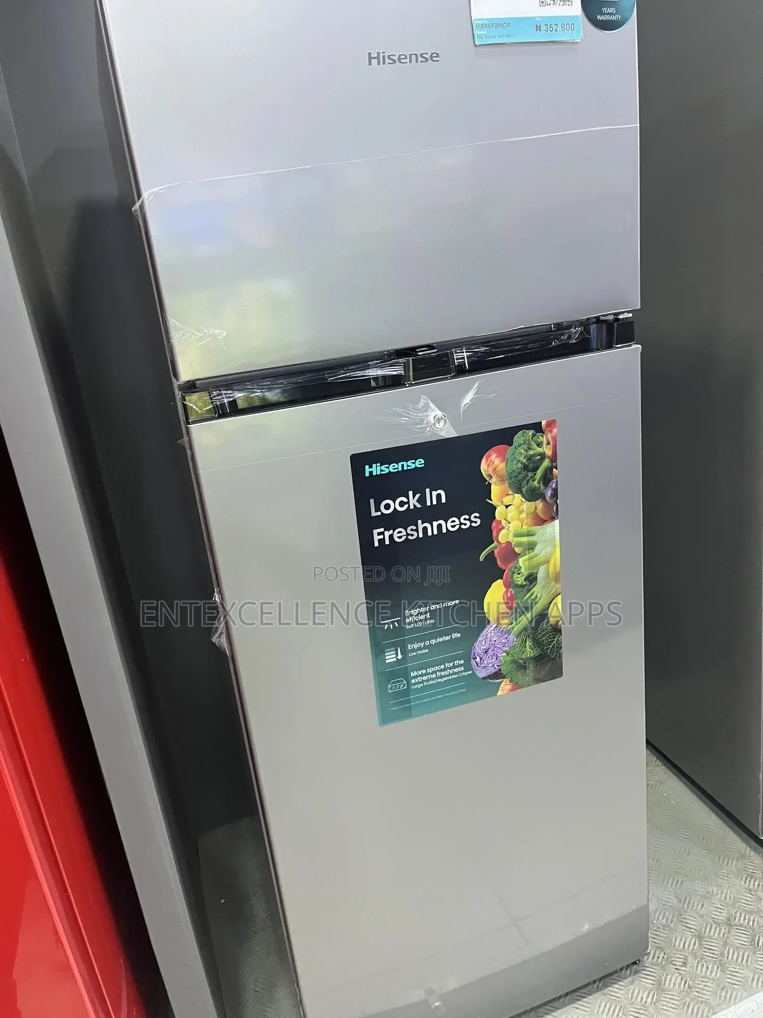 Hisense 154 Litre Top Freezer Refrigerator