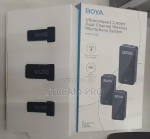 Boya Wmic5 M2 2 4ghz Wireless Lavalier Microphone