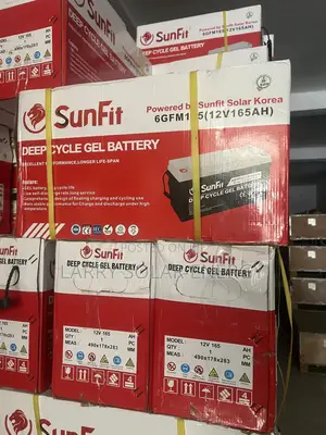 165ah Sunfit Gel Battery