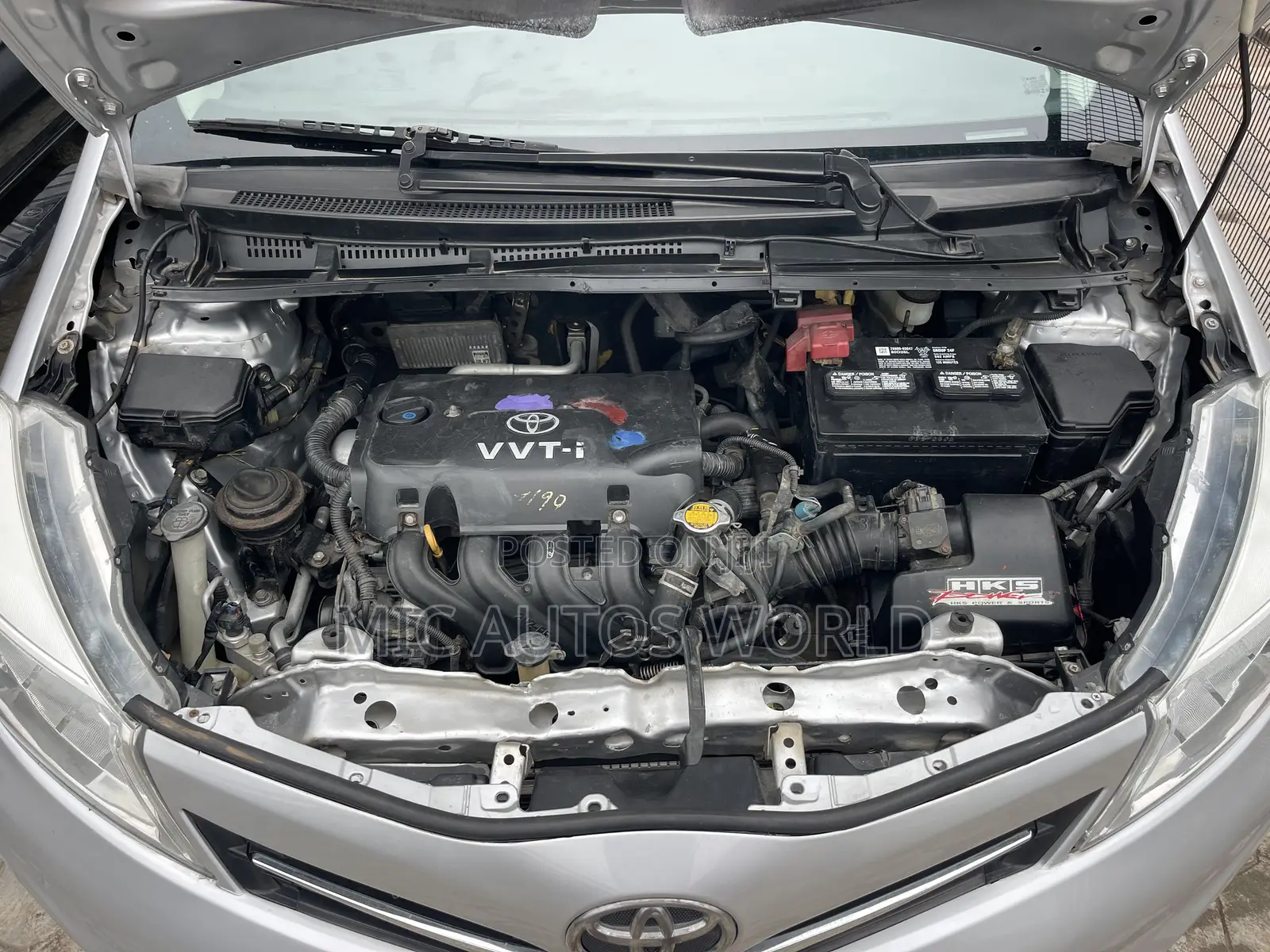 Toyota Yaris 2013 Silver