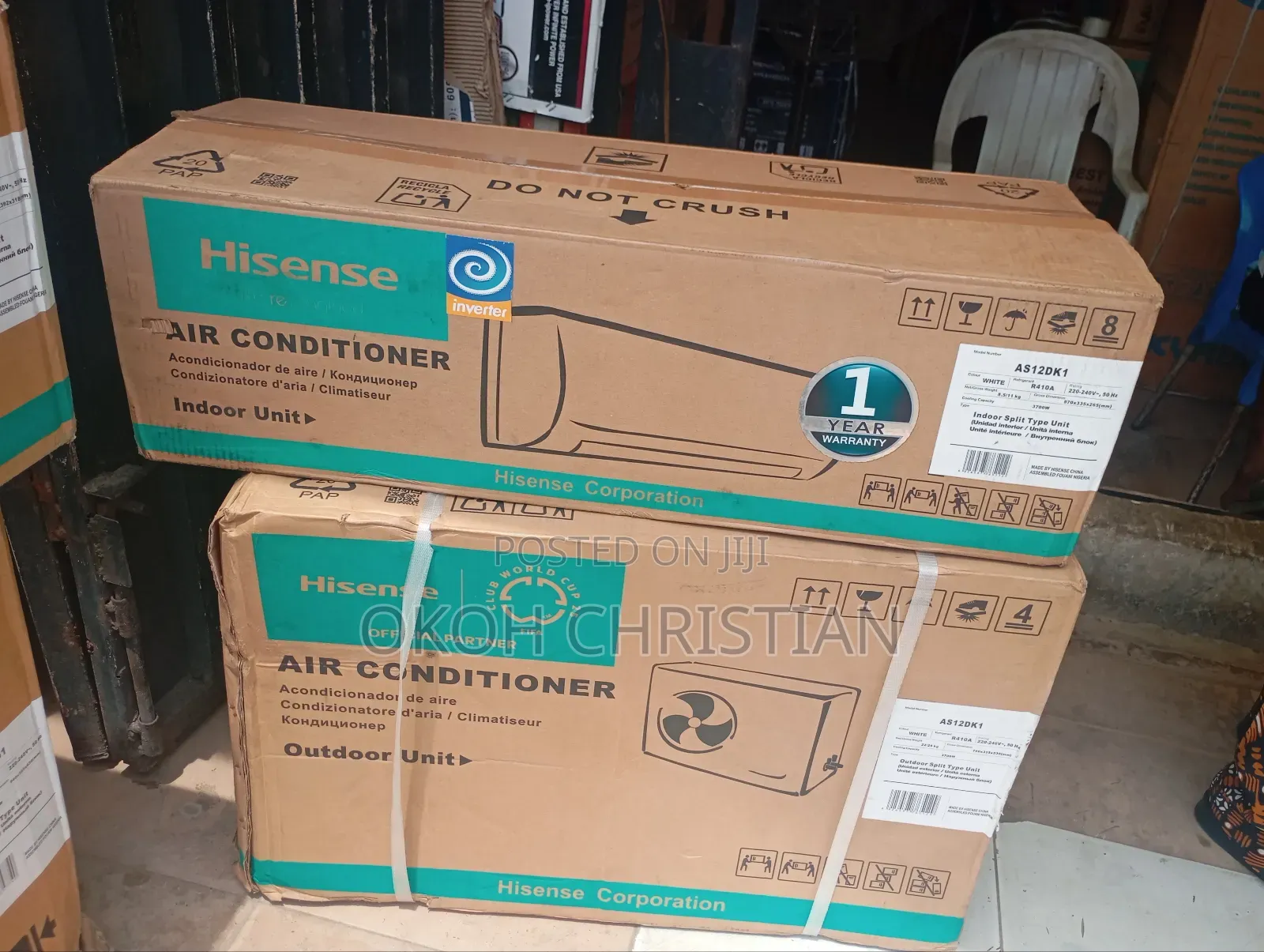 Hisense 1.5hp Inverter Air Condition