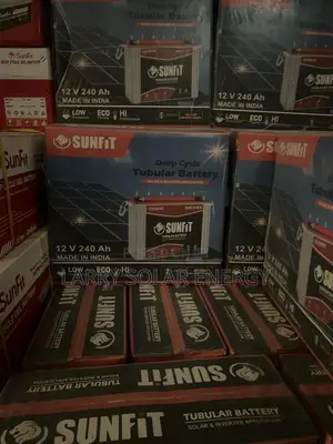 12v/240ah Sunfit Tall Tubular Battery