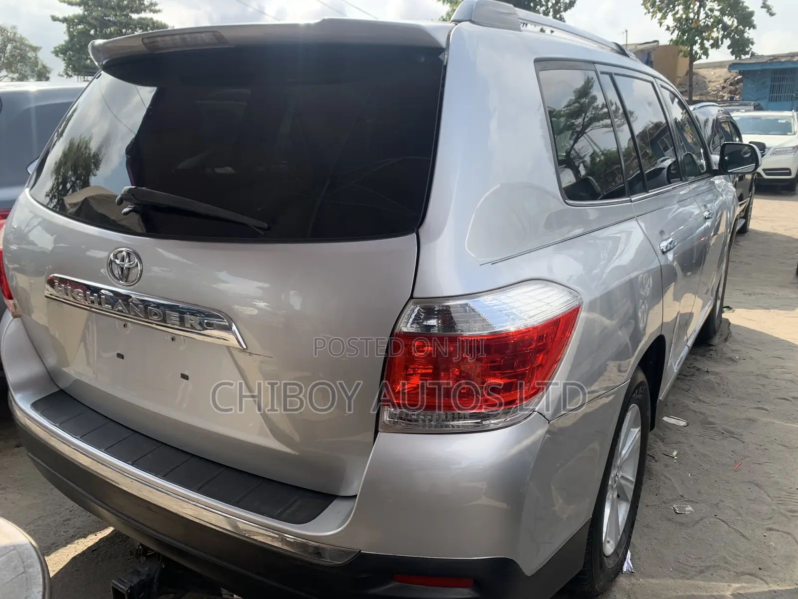 Toyota Highlander 2012 Silver