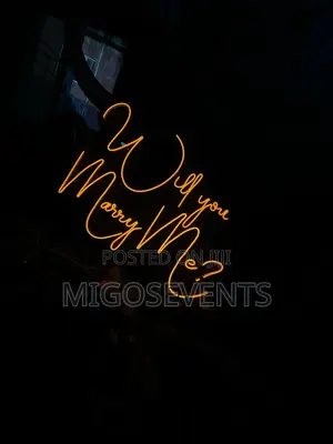 Will You Marry Me Neon Light For Rent In Ebuttemetta