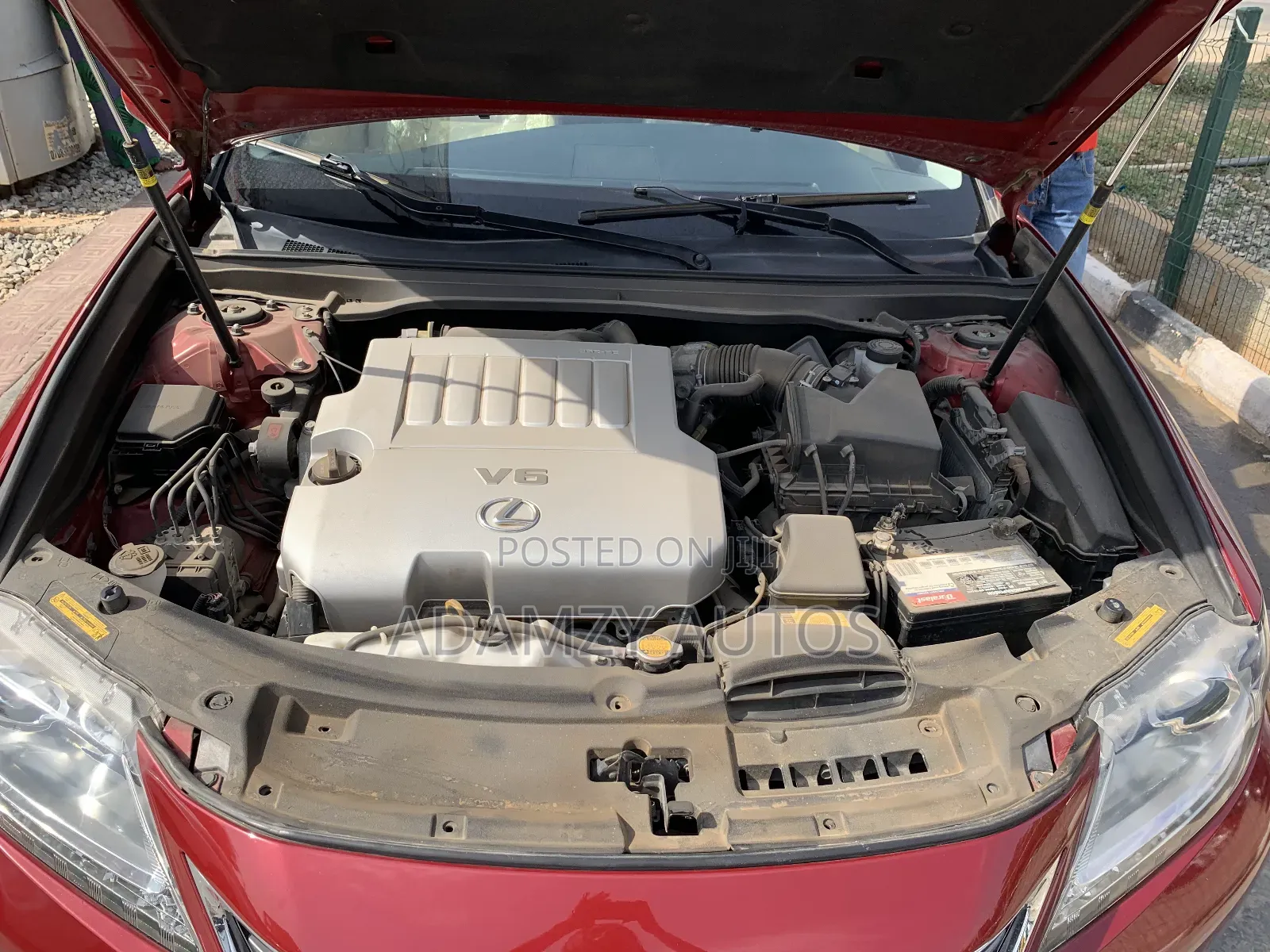 Lexus ES 2014 Red