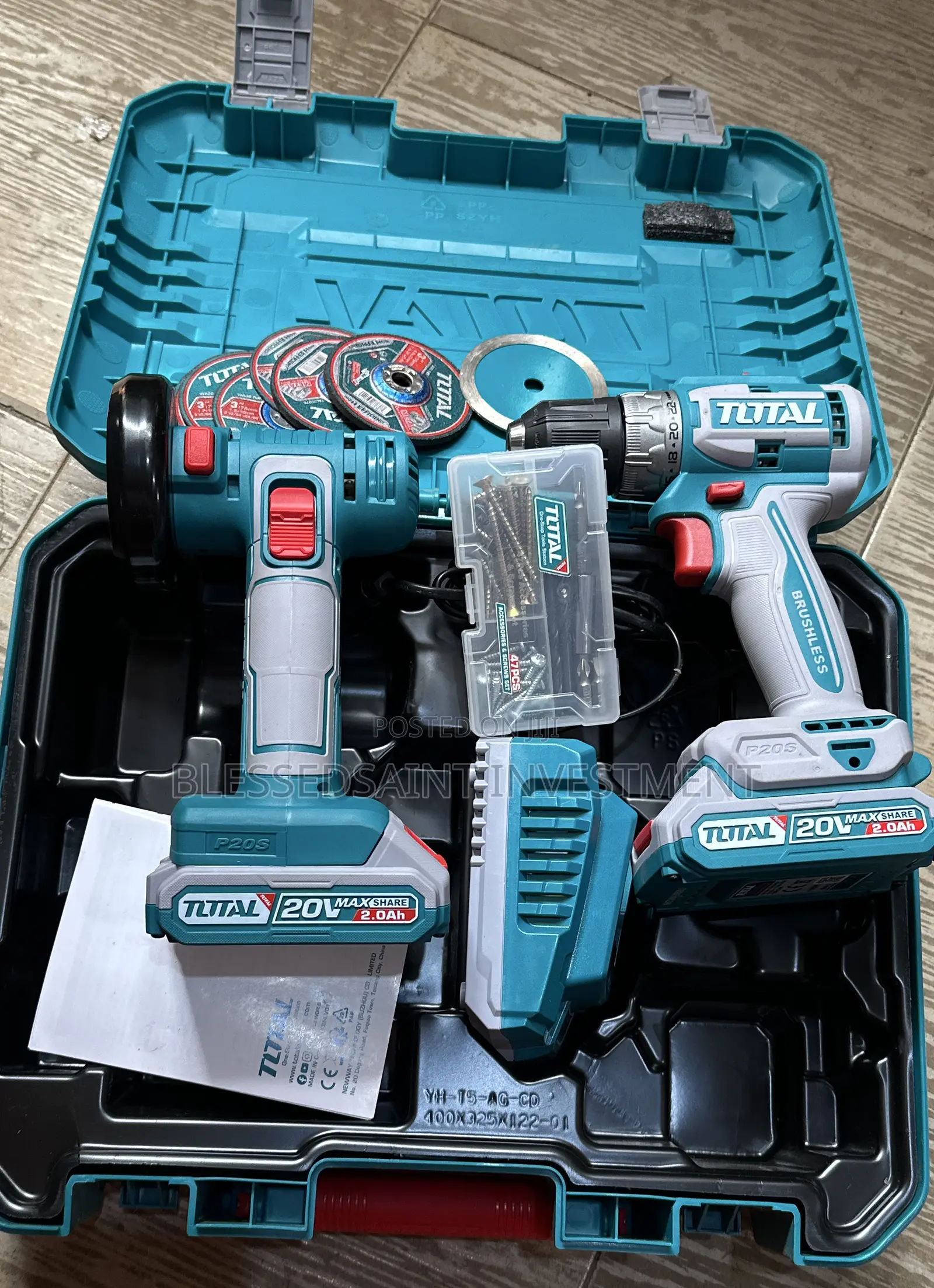 Total 2in1 Combo Kit 20volts