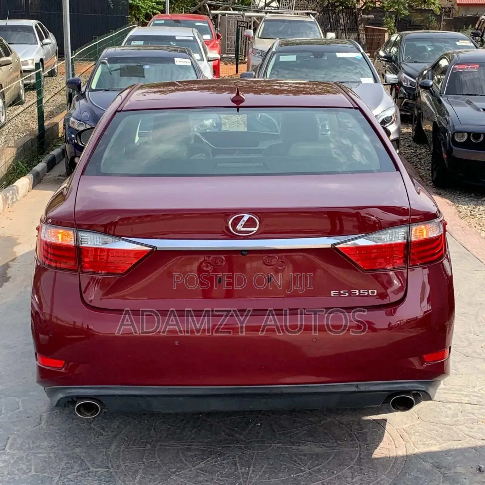 Lexus ES 2014 Red