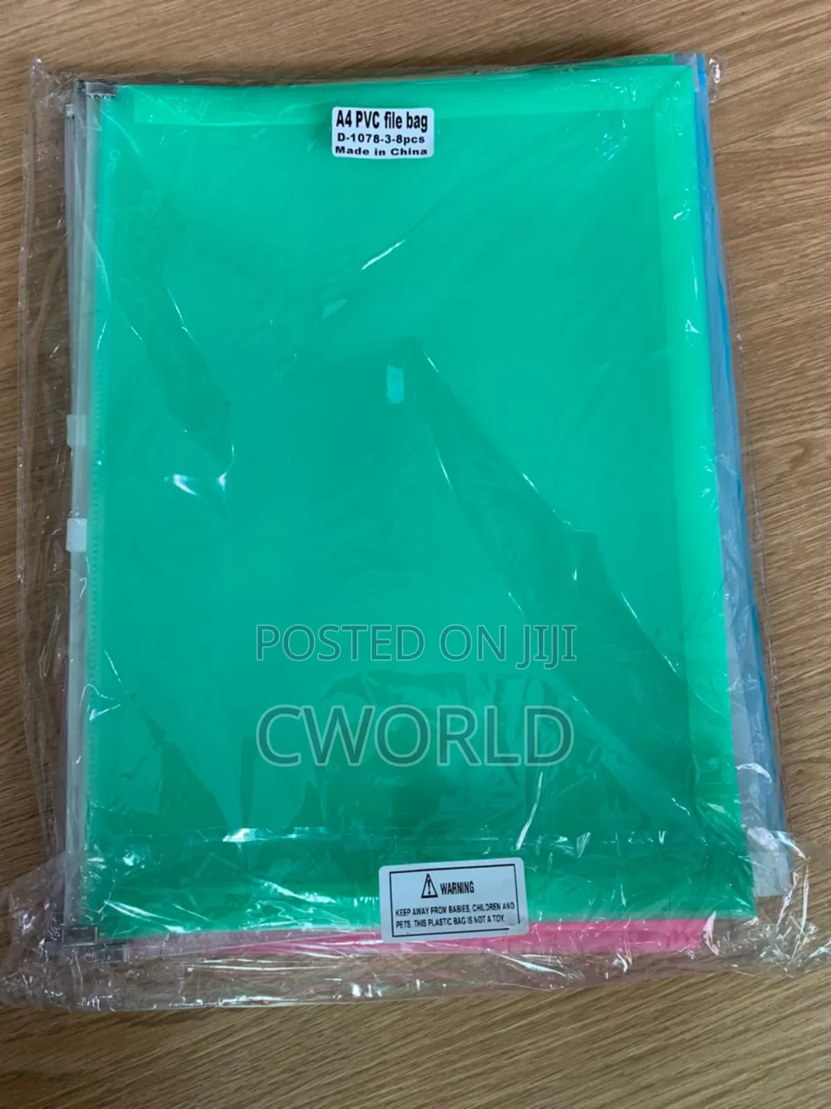 A4 PVC File Bag