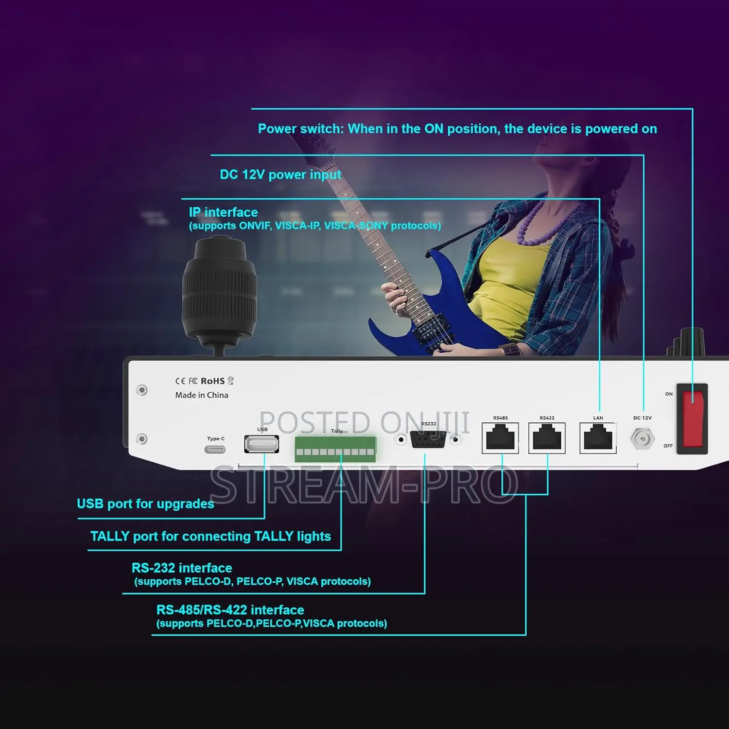 Sprolink Pco100 PTZ Camera Controller