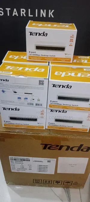 Tenda 8 Port 10/300mbps Desktop Switch