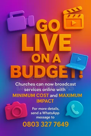 Church Multimedia Broadcast Specialist