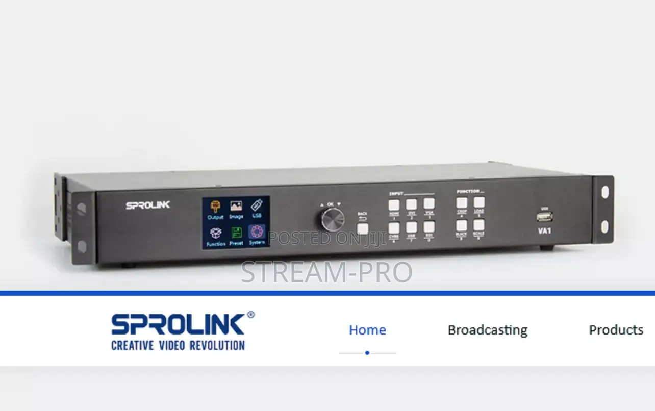 Sprolink Va1 Led Screen Video Processor With Usb Player