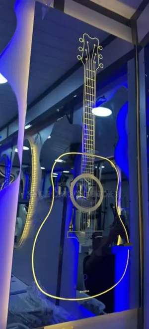 Long Dressing Led Mirror Guitar