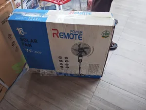 Rechargeable Solar Dc Fan 15watts