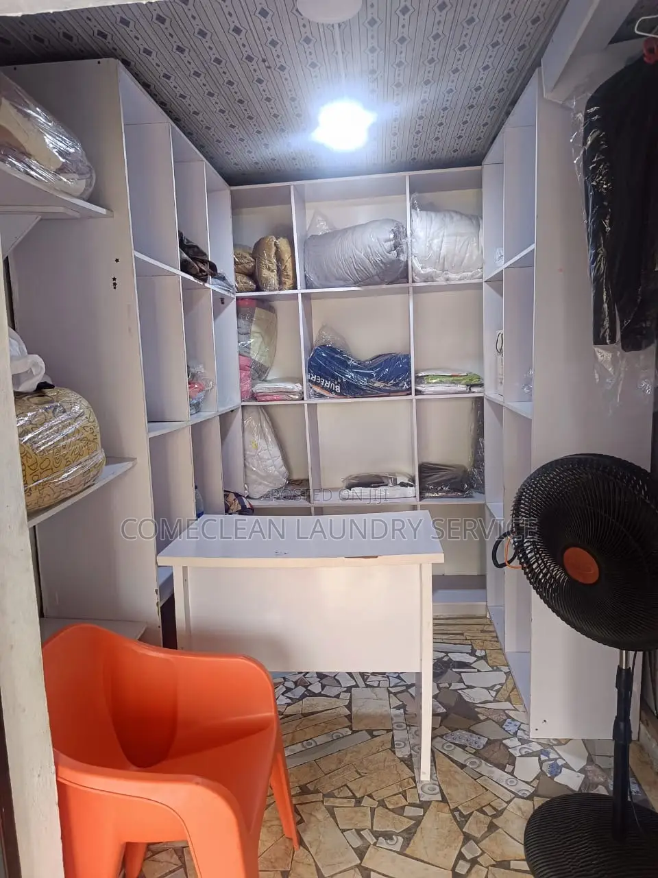 Laundry Business, Fumigation and House Cleaning