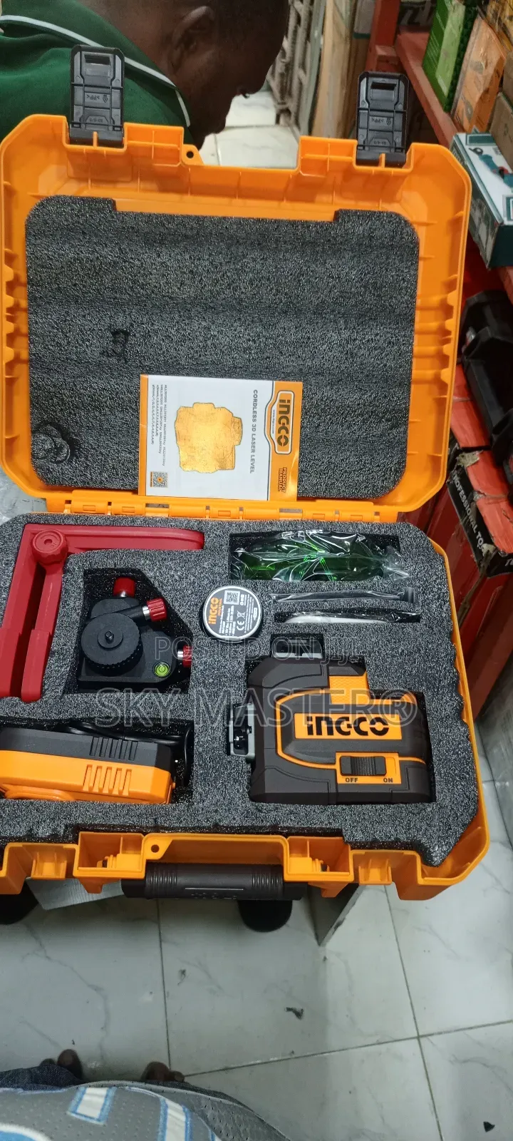 Ingco Cordless 3d Laser Level