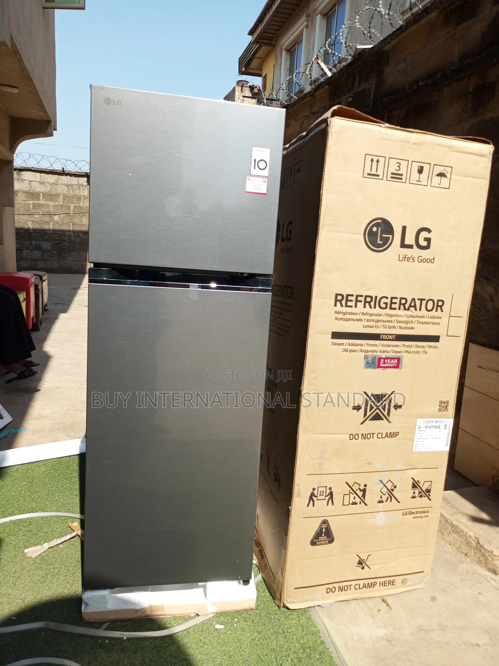 Lg 308l Large Storage Kitchen Fridge
