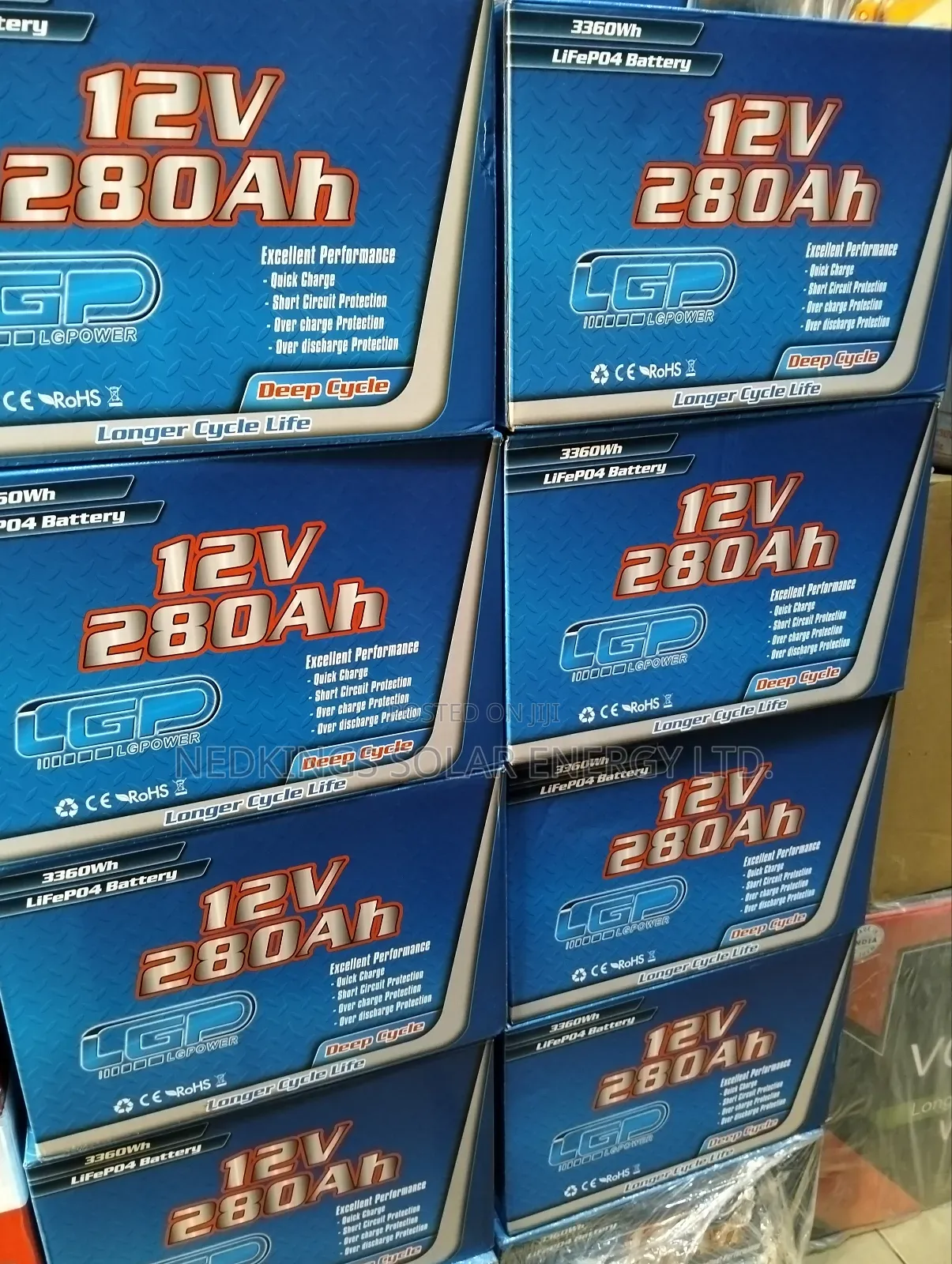 280Ah 12V LGP Power Lithium Battery