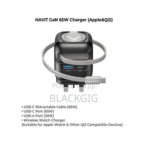 65w Laptop Charger Android Samsung iPhone Charger Iwatch Smart Watch