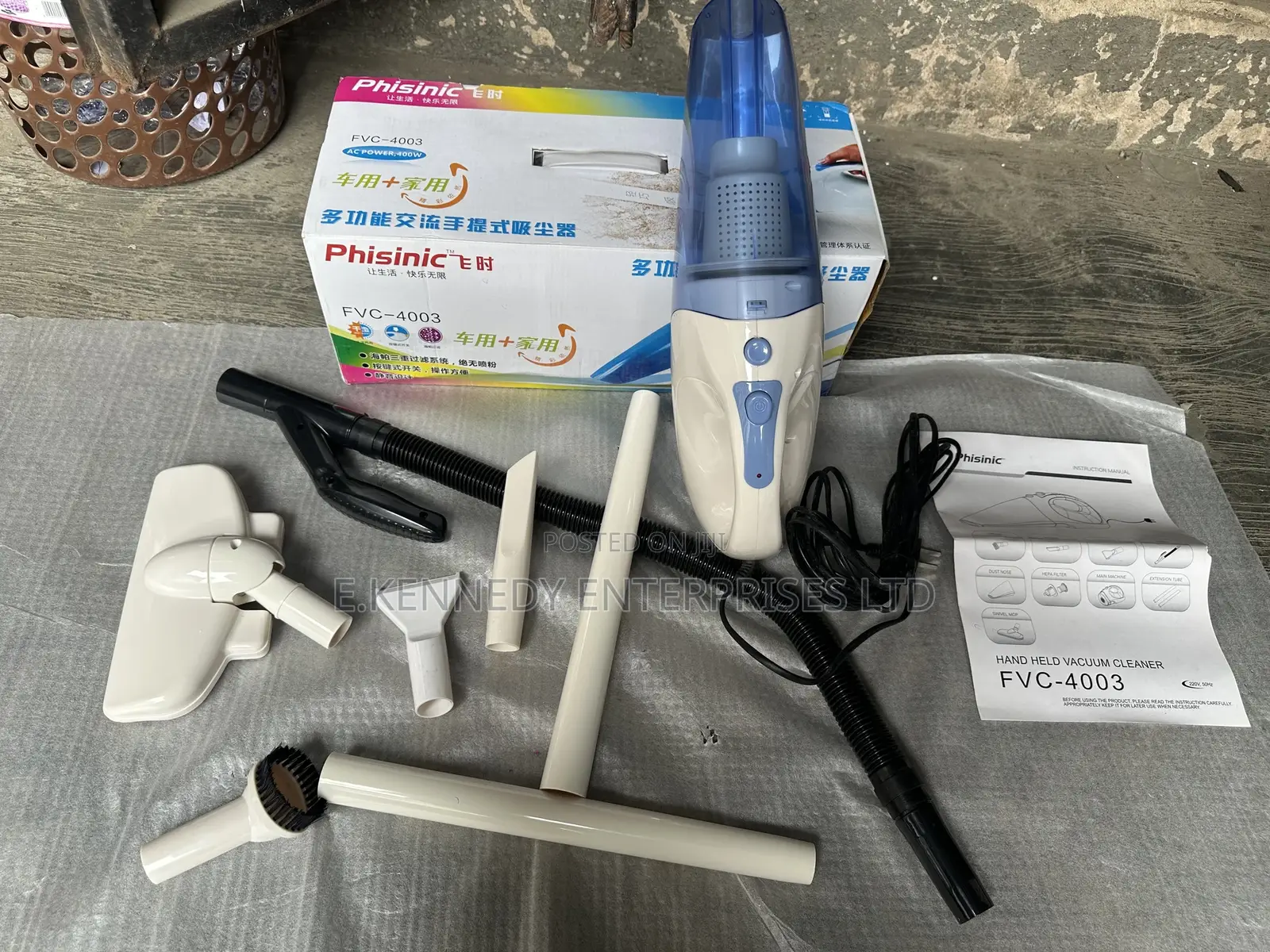 Phisinic Multiple Handheld Vacuum Cleaner