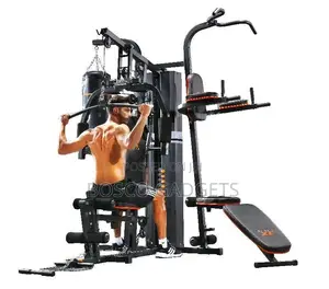 Standard 3-Station Multi-Function Gym Machine – Full Body Strength