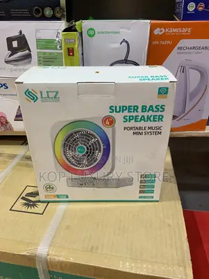 Rechargeable Fan With Blue Tooth Speaker 