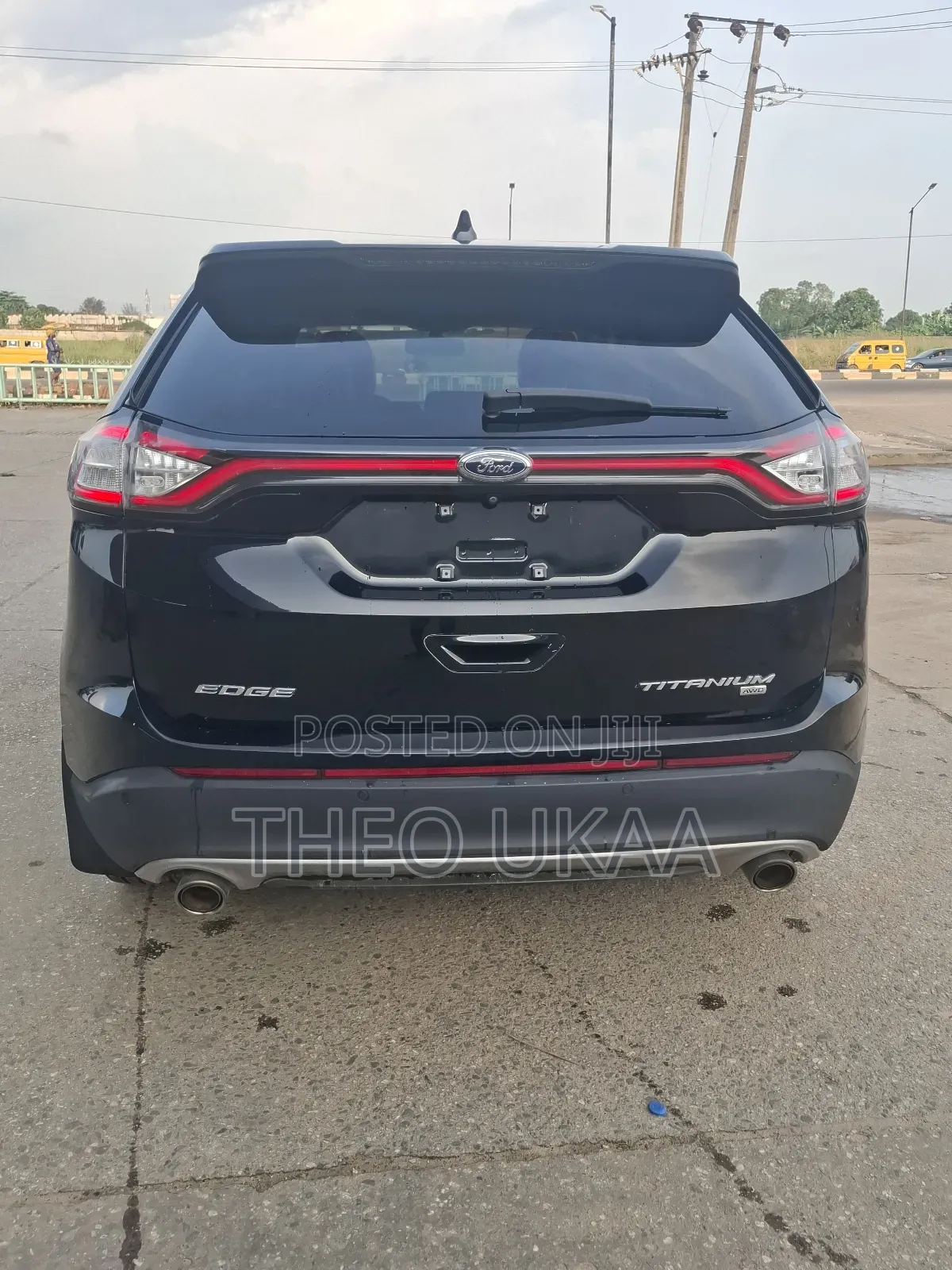 Ford Edge Titanium AWD 2018 Black