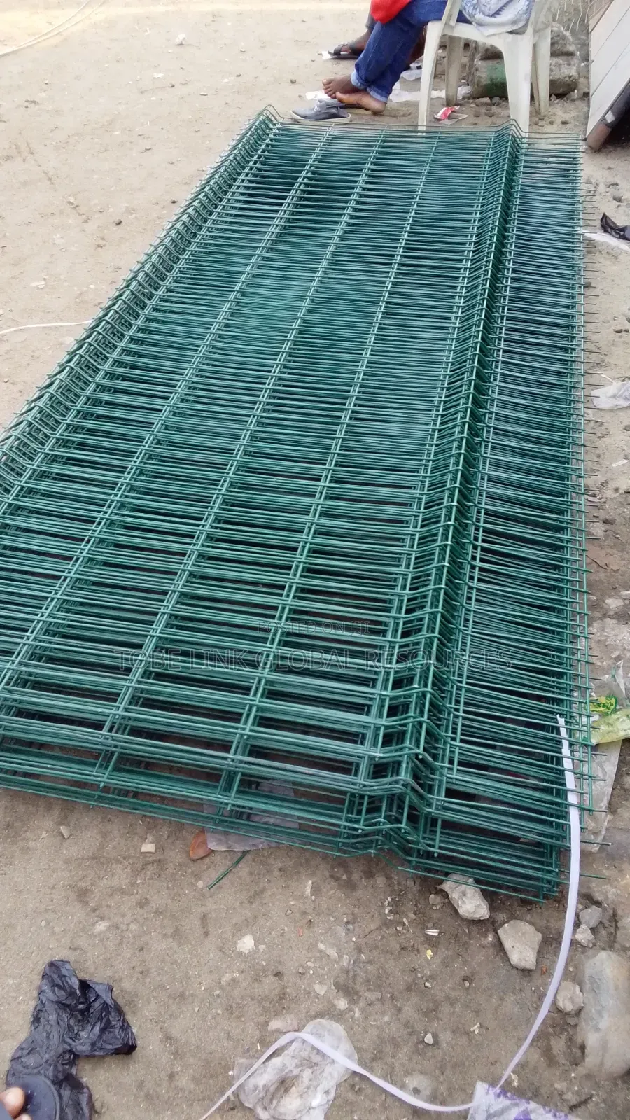 Green Wire Mesh