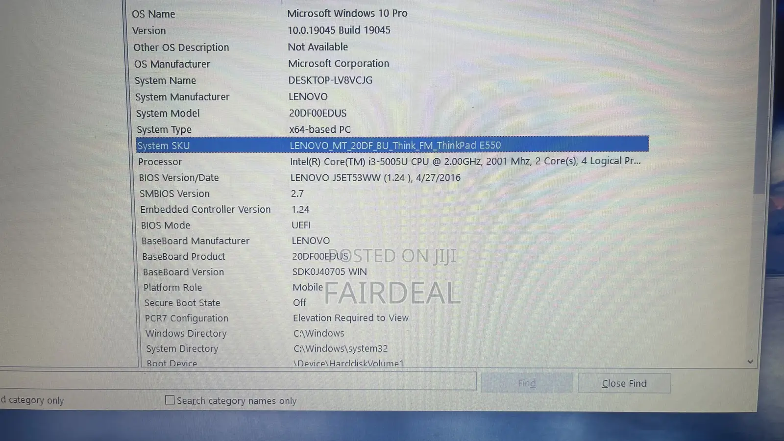 Laptop Lenovo ThinkPad E545 8GB Intel Core i3 HDD 500GB