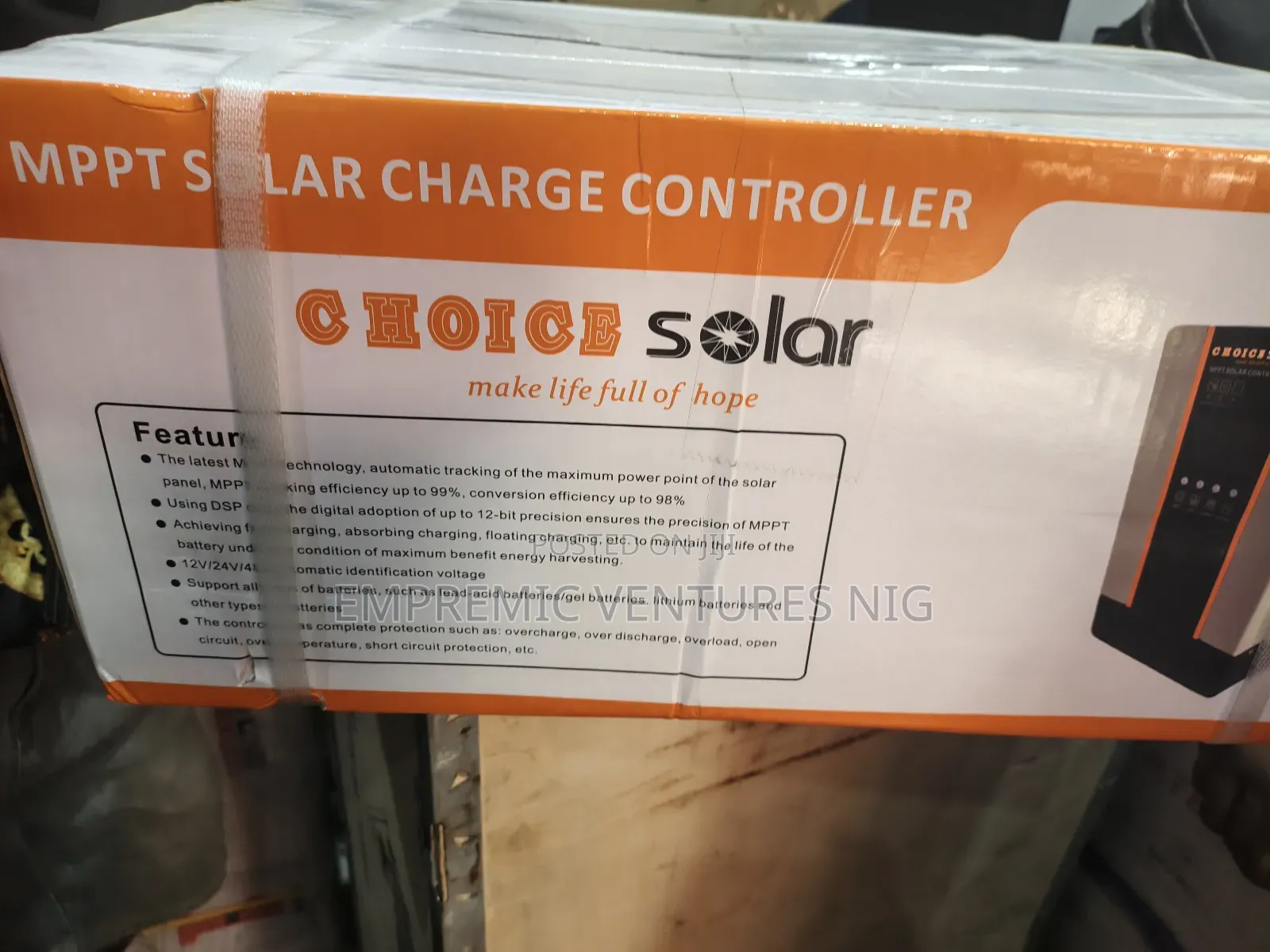 120a 250v MPPT Solar Charger Controller
