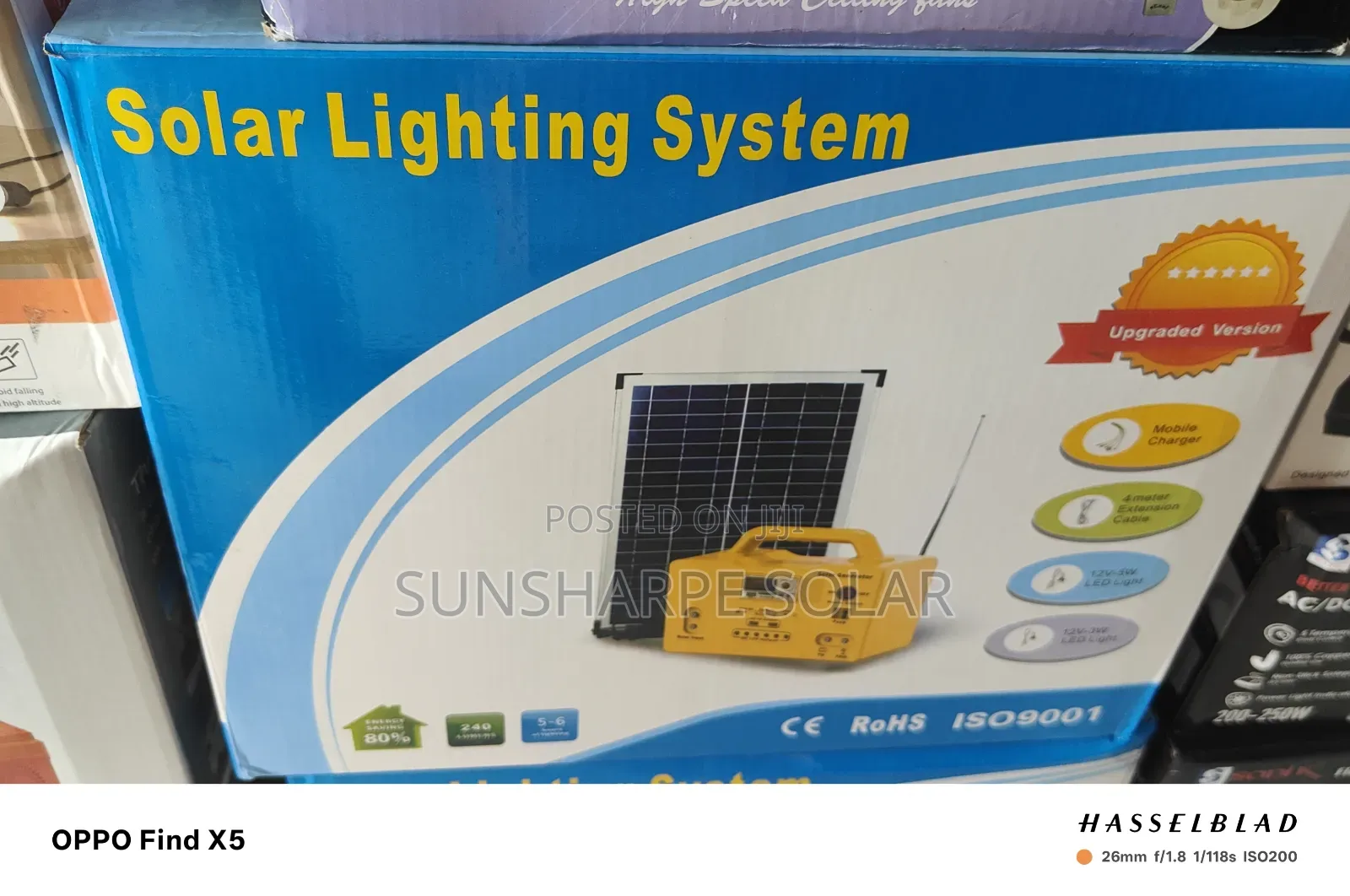 Solar Lighting Generator