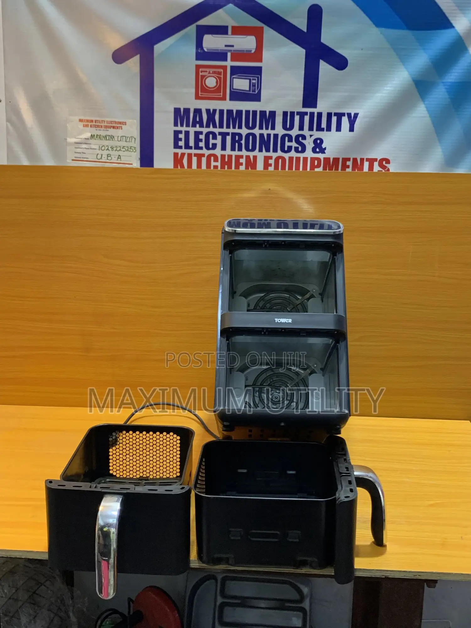 Tower Up and Down Double Door Airfryer