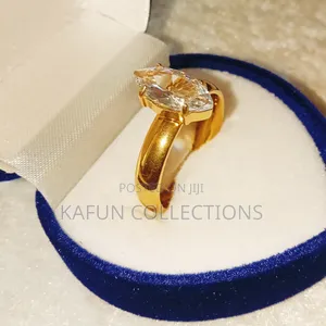 Non-Fading Titanium Steel Proposal Ring