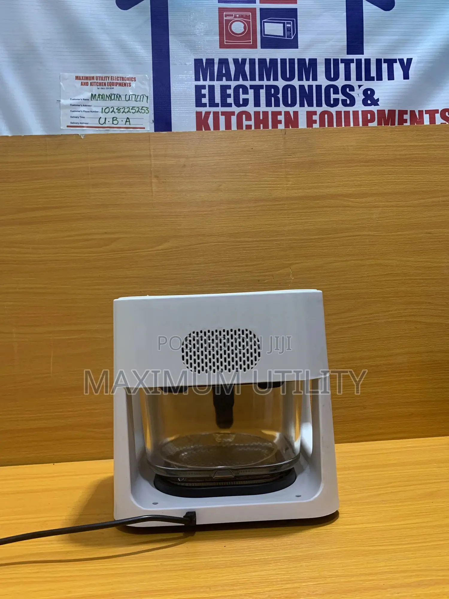 4.5 Liter Visible Glass Bowl Airfryer