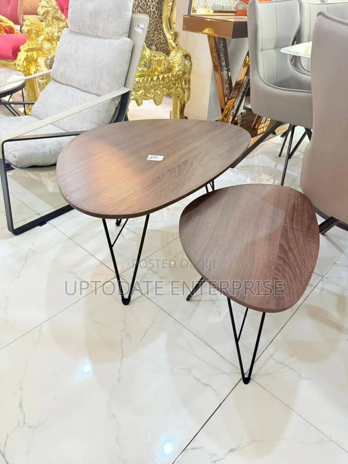 2in1 Wooden Surface Center Table
