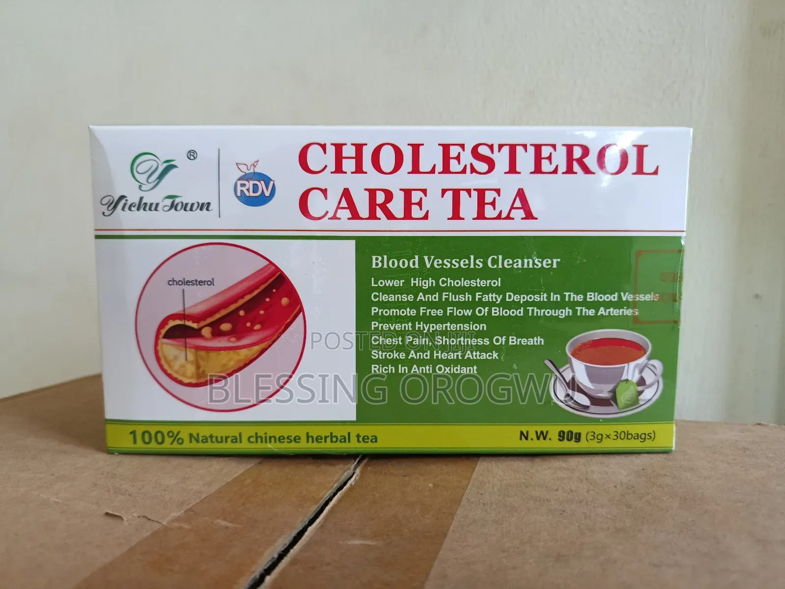 Cholesterol Tea Cleanses Your Blood Vessel
