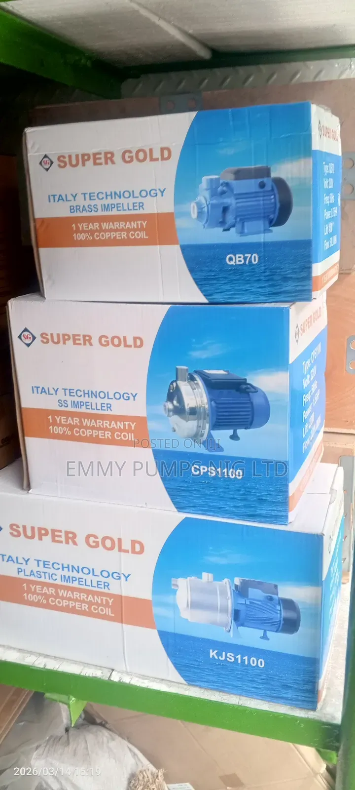 Sewage Stainless Surface Pump