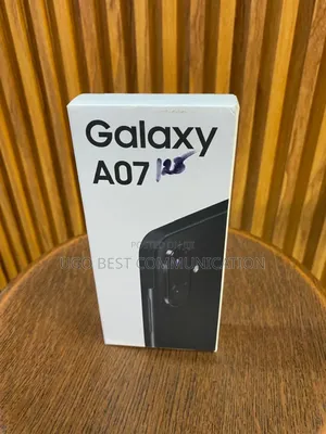 New Samsung Galaxy A07 4G 128 GB Black
