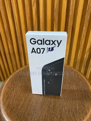 New Samsung Galaxy A07 4G 128 GB Black