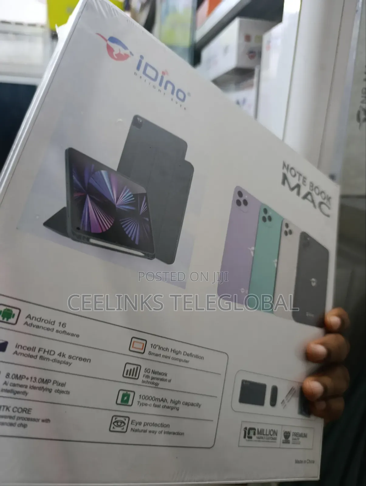 New Idino Notebook Mac 512 GB Black