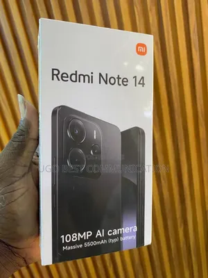 New Xiaomi Redmi Note 14 4G 256 GB Black