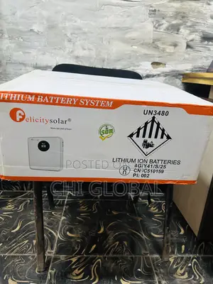 Felicity 2.5kwh 24v Lithium Battery