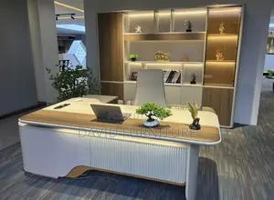 Modern Executive Office Desk (Table Only)