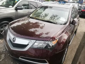 Acura MDX Technology Package SUV AWD (3.7L 6cyl 6A) 2012 Red
