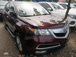 Acura MDX Advance Package SUV AWD (3.7L 6cyl 6A) 2012 Red